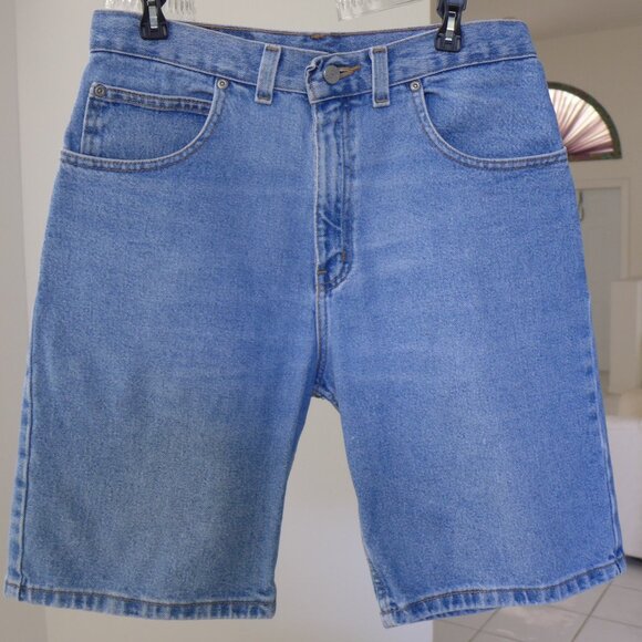 Faded Glory Denim Shorts 32" Light Blue Stonewash - Picture 1 of 4